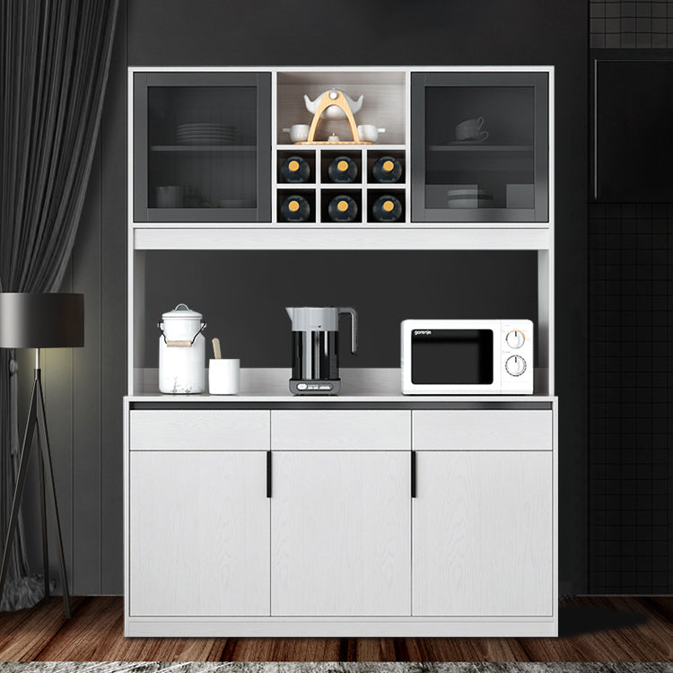 Wood Living Room Sideboard Cabinet Modern Credenza with Drawers and Storages Clearhalo 'buffet_sideboard' 'Buffets & Sideboards' 'furn' 'furn_buffet_sideboard' 'Furniture' 'furniture_buffet_sideboard' 'Kitchen & Dining Furniture' 4965521