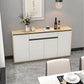 Artificial Wood Living Room Sideboard Cabinet Modern Credenza with Storages and Drawer Clearhalo 'buffet_sideboard' 'Buffets & Sideboards' 'furn' 'furn_buffet_sideboard' 'Furniture' 'furniture_buffet_sideboard' 'Kitchen & Dining Furniture' 4965547
