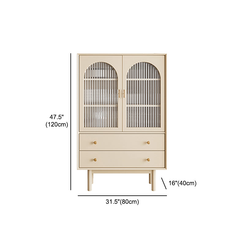 Rattan Living Room Sideboard Cabinet Modern Credenza with Storage and Drawer Clearhalo 'buffet_sideboard' 'Buffets & Sideboards' 'furn' 'furn_buffet_sideboard' 'Furniture' 'furniture_buffet_sideboard' 'Kitchen & Dining Furniture' 4965593