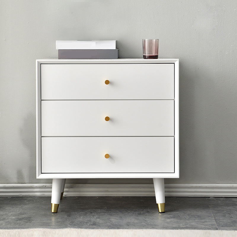 Simple Style multi Drawer Buffet Table Wood Kitchen Table for Living Room White 3 Clearhalo 'buffet_sideboard' 'Buffets & Sideboards' 'furn' 'furn_buffet_sideboard' 'Furniture' 'furniture_buffet_sideboard' 'Kitchen & Dining Furniture' 4965620