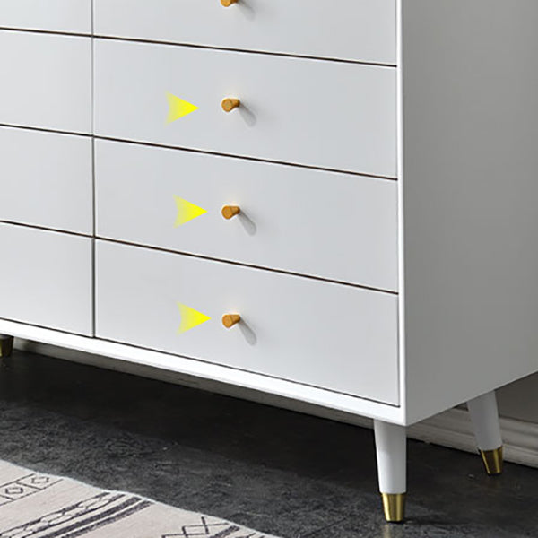 Simple Style multi Drawer Buffet Table Wood Kitchen Table for Living Room Clearhalo 'buffet_sideboard' 'Buffets & Sideboards' 'furn' 'furn_buffet_sideboard' 'Furniture' 'furniture_buffet_sideboard' 'Kitchen & Dining Furniture' 4965622