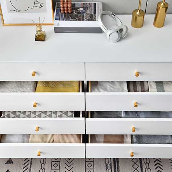 Simple Style multi Drawer Buffet Table Wood Kitchen Table for Living Room Clearhalo 'buffet_sideboard' 'Buffets & Sideboards' 'furn' 'furn_buffet_sideboard' 'Furniture' 'furniture_buffet_sideboard' 'Kitchen & Dining Furniture' 4965626