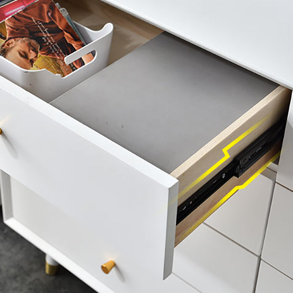 Simple Style multi Drawer Buffet Table Wood Kitchen Table for Living Room Clearhalo 'buffet_sideboard' 'Buffets & Sideboards' 'furn' 'furn_buffet_sideboard' 'Furniture' 'furniture_buffet_sideboard' 'Kitchen & Dining Furniture' 4965628