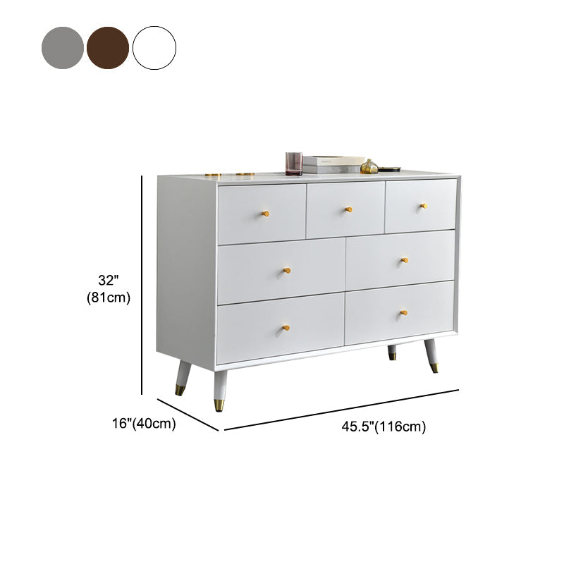 Simple Style multi Drawer Buffet Table Wood Kitchen Table for Living Room Clearhalo 'buffet_sideboard' 'Buffets & Sideboards' 'furn' 'furn_buffet_sideboard' 'Furniture' 'furniture_buffet_sideboard' 'Kitchen & Dining Furniture' 4965633