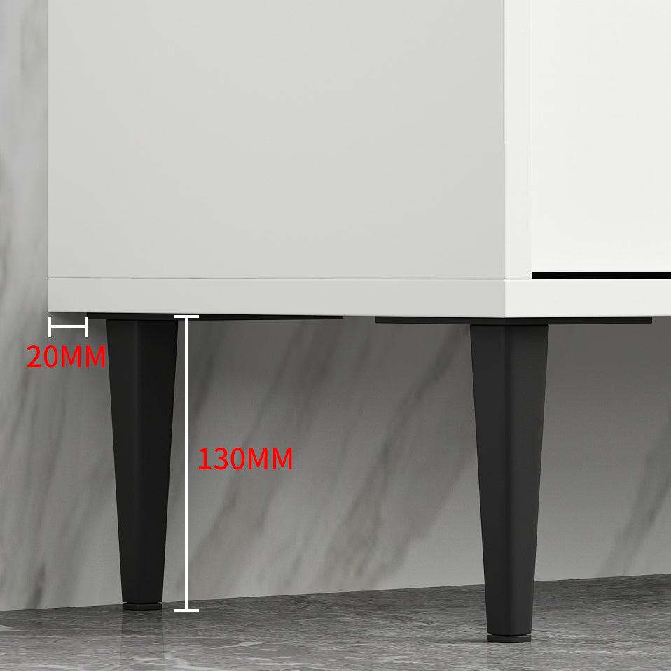 Living Room 32-inch Height Sideboard Contemporary Style Artificial Wood Cupboard Clearhalo 'buffet_sideboard' 'Buffets & Sideboards' 'furn' 'furn_buffet_sideboard' 'Furniture' 'furniture_buffet_sideboard' 'Kitchen & Dining Furniture' 4965894