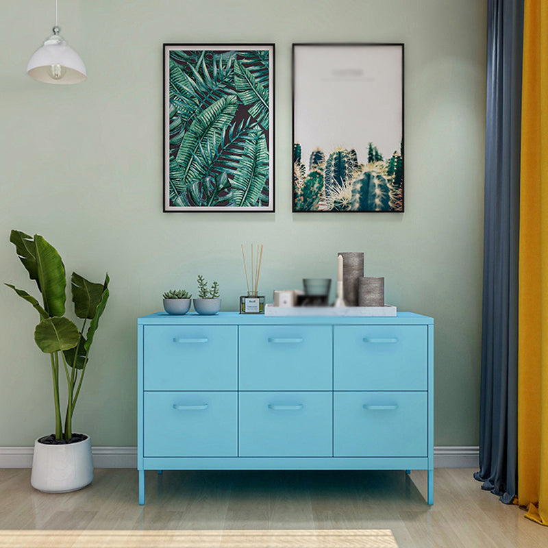 Iron Kitchen Sideboard Cabinet Modern Server Cabinet with Storage Clearhalo 'buffet_sideboard' 'Buffets & Sideboards' 'furn' 'furn_buffet_sideboard' 'Furniture' 'furniture_buffet_sideboard' 'Kitchen & Dining Furniture' 4965922