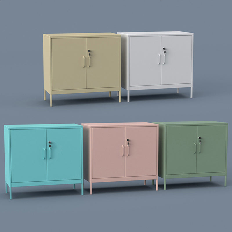 Iron Kitchen Sideboard Cabinet Modern Server Cabinet with Storage Clearhalo 'buffet_sideboard' 'Buffets & Sideboards' 'furn' 'furn_buffet_sideboard' 'Furniture' 'furniture_buffet_sideboard' 'Kitchen & Dining Furniture' 4965931