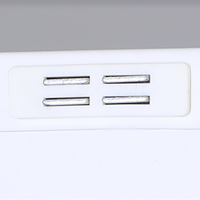 Steel Dining Room Sideboard Cabinet Modern Server Cabinet with Storage and Two Doors Clearhalo 'buffet_sideboard' 'Buffets & Sideboards' 'Furniture' 'furniture_buffet_sideboard' 'Kitchen & Dining Furniture' 4965991