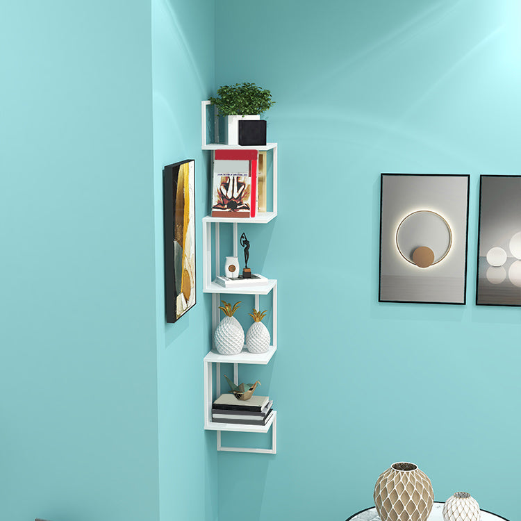 Wall Mounted Bookcase Contemporary Style Bookshelf for Office Home Clearhalo 'Bookcases' 'furn' 'furn_bookcases' 'Furniture' 'furniture_bookcases' 'Office Furniture' 4969329