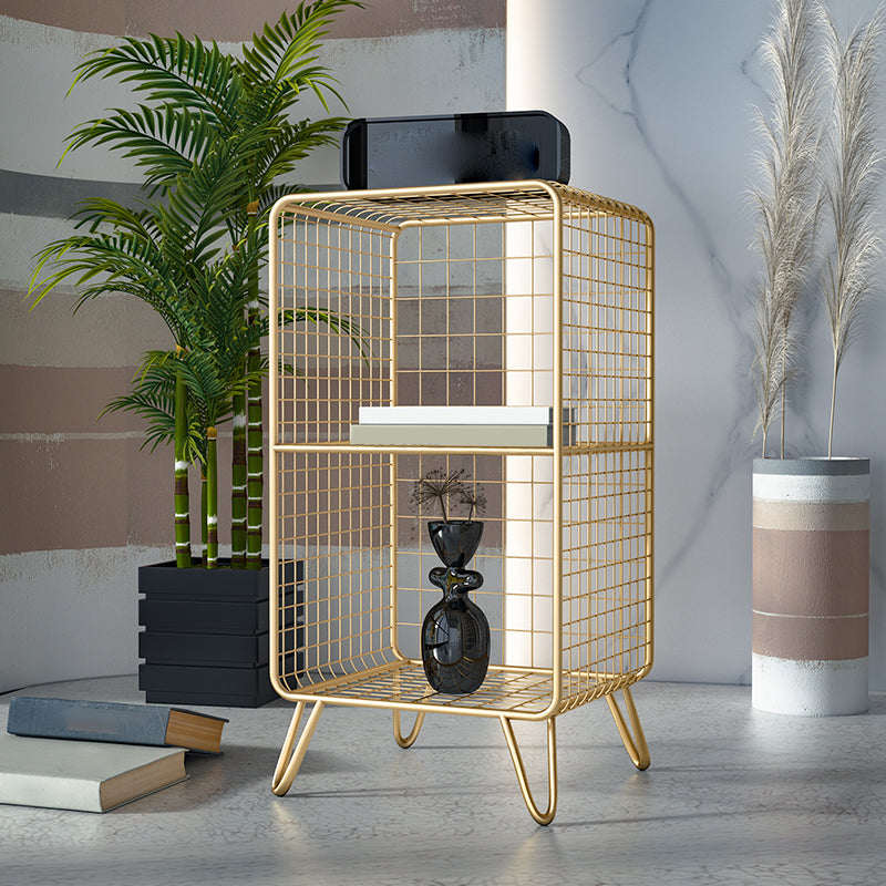 Modern Style Bookshelf Standard Vertical Closed Back Metal Bookcase Clearhalo 'Bookcases' 'furn' 'furn_bookcases' 'Furniture' 'furniture_bookcases' 'Office Furniture' 4969357