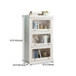 Wooden Vertical Bookcase Contemporary Closed Back Bookshelf for Home Office Clearhalo 'Bookcases' 'furn' 'furn_bookcases' 'Furniture' 'furniture_bookcases' 'Office Furniture' 4969412