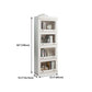 Wooden Vertical Bookcase Contemporary Closed Back Bookshelf for Home Office Clearhalo 'Bookcases' 'furn' 'furn_bookcases' 'Furniture' 'furniture_bookcases' 'Office Furniture' 4969414