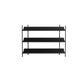 Contemporary Metal Etagere Bookshelf Open Office and Living Room Bookcase 31.5"L x 12.6"W x 31.9"H Black Clearhalo 'Bookcases' 'furn' 'furn_bookcases' 'Furniture' 'furniture_bookcases' 'Office Furniture' 4969417
