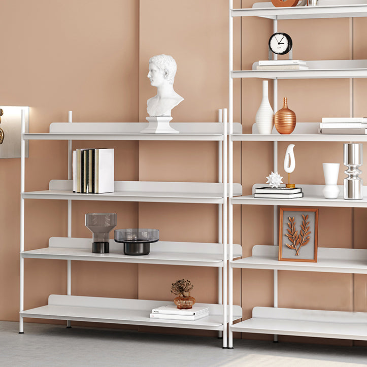 Contemporary Metal Etagere Bookshelf Open Office and Living Room Bookcase Clearhalo 'Bookcases' 'furn' 'furn_bookcases' 'Furniture' 'furniture_bookcases' 'Office Furniture' 4969419