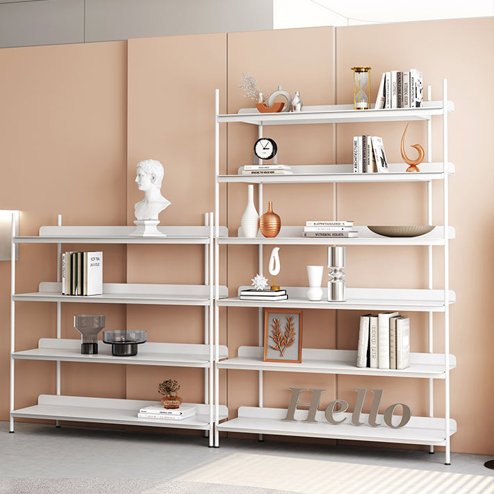 Contemporary Metal Etagere Bookshelf Open Office and Living Room Bookcase Clearhalo 'Bookcases' 'furn' 'furn_bookcases' 'Furniture' 'furniture_bookcases' 'Office Furniture' 4969433