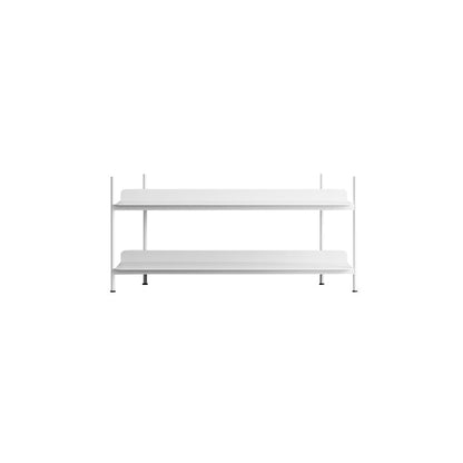 Contemporary Metal Etagere Bookshelf Open Office and Living Room Bookcase 31.5"L x 12.6"W x 27.2"H White Clearhalo 'Bookcases' 'furn' 'furn_bookcases' 'Furniture' 'furniture_bookcases' 'Office Furniture' 4969437