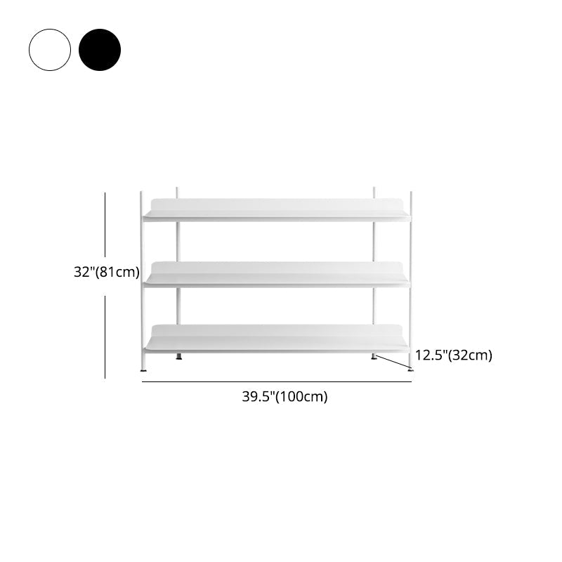 Contemporary Metal Etagere Bookshelf Open Office and Living Room Bookcase Clearhalo 'Bookcases' 'furn' 'furn_bookcases' 'Furniture' 'furniture_bookcases' 'Office Furniture' 4969452_c90e6844-9bf1-4ead-93e9-29819bbc6e76