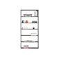 70.87"H Bookshelf Open Back Modern Style Bookcase for Home and Office 31"L x 10"W x 71"H Clearhalo 'Bookcases' 'furn' 'furn_bookcases' 'Furniture' 'furniture_bookcases' 'Office Furniture' 4969462