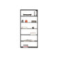 70.87"H Bookshelf Open Back Modern Style Bookcase for Home and Office 39"L x 10"W x 71"H Clearhalo 'Bookcases' 'furn' 'furn_bookcases' 'Furniture' 'furniture_bookcases' 'Office Furniture' 4969467