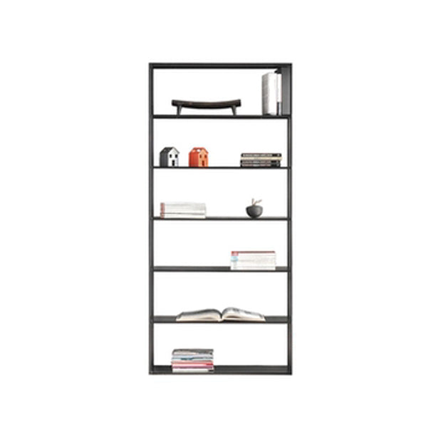 70.87"H Bookshelf Open Back Modern Style Bookcase for Home and Office 24"L x 10"W x 71"H Clearhalo 'Bookcases' 'furn' 'furn_bookcases' 'Furniture' 'furniture_bookcases' 'Office Furniture' 4969469