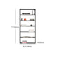 70.87"H Bookshelf Open Back Modern Style Bookcase for Home and Office Clearhalo 'Bookcases' 'furn' 'furn_bookcases' 'Furniture' 'furniture_bookcases' 'Office Furniture' 4969476