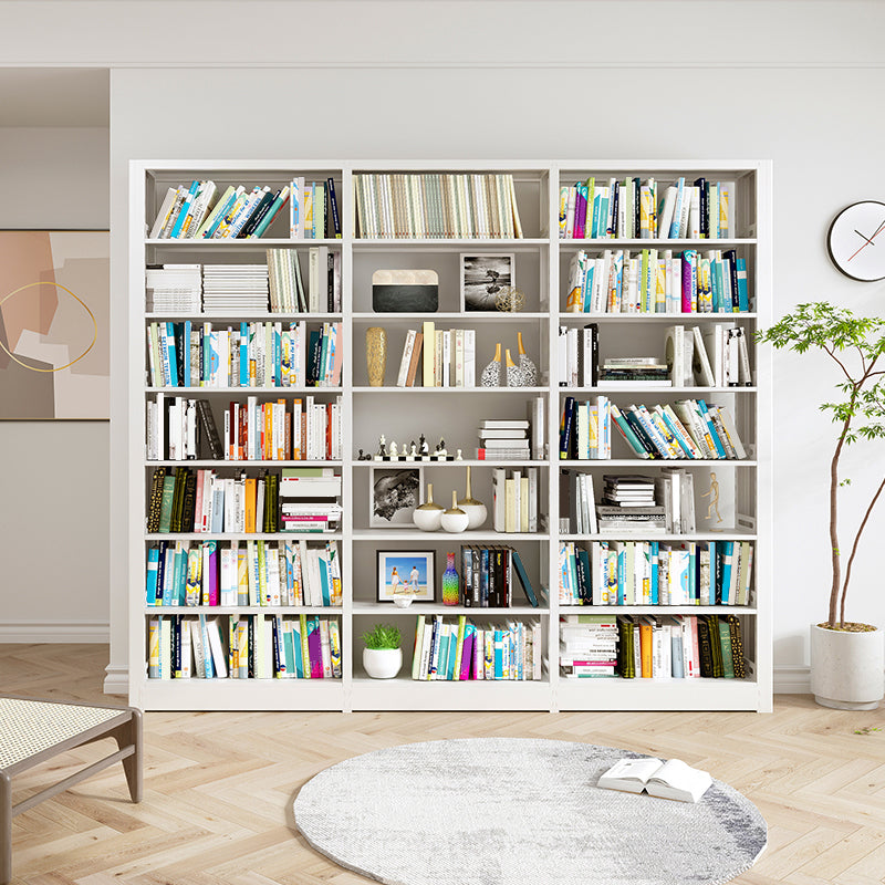 7 Shelf Metal Bookcase Contemporary Open Bookshelf for Home Office Clearhalo 'Bookcases' 'furn' 'furn_bookcases' 'Furniture' 'furniture_bookcases' 'Office Furniture' 4969482
