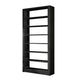 7 Shelf Metal Bookcase Contemporary Open Bookshelf for Home Office 43.3"L x 11.8"W x 94.5"H Black Clearhalo 'Bookcases' 'furn' 'furn_bookcases' 'Furniture' 'furniture_bookcases' 'Office Furniture' 4969488