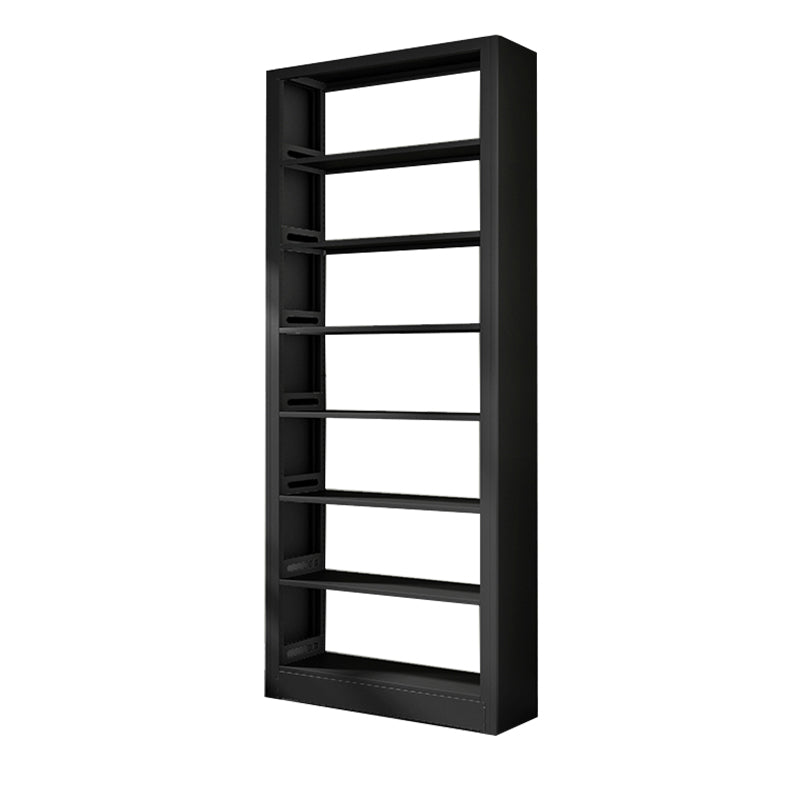 7 Shelf Metal Bookcase Contemporary Open Bookshelf for Home Office Clearhalo 'Bookcases' 'furn' 'furn_bookcases' 'Furniture' 'furniture_bookcases' 'Office Furniture' 4969490