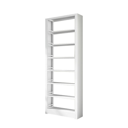 7 Shelf Metal Bookcase Contemporary Open Bookshelf for Home Office 31.5"L x 11.8"W x 94.5"H White Clearhalo 'Bookcases' 'furn' 'furn_bookcases' 'Furniture' 'furniture_bookcases' 'Office Furniture' 4969492