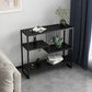 Modern Style Etagere Bookcase Open Back Metal Home Bookshelf Clearhalo 'Bookcases' 'furn' 'furn_bookcases' 'Furniture' 'furniture_bookcases' 'Office Furniture' 4969521