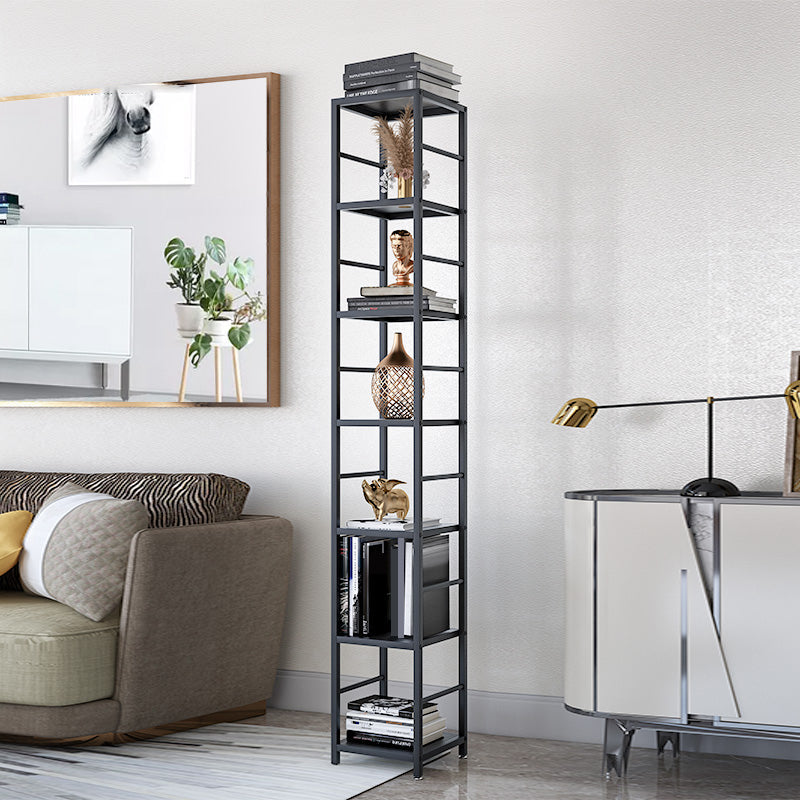 11.81"W Bookshelf Open Back Modern Style Bookcase for Home and Office Clearhalo 'Bookcases' 'furn' 'furn_bookcases' 'Furniture' 'furniture_bookcases' 'Office Furniture' 4969527