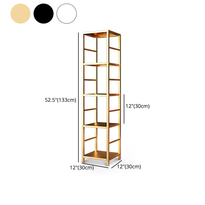 11.81"W Bookshelf Open Back Modern Style Bookcase for Home and Office Clearhalo 'Bookcases' 'furn' 'furn_bookcases' 'Furniture' 'furniture_bookcases' 'Office Furniture' 4969545