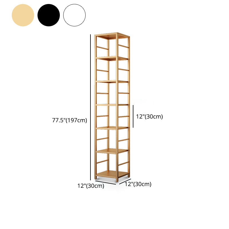 11.81"W Bookshelf Open Back Modern Style Bookcase for Home and Office Clearhalo 'Bookcases' 'furn' 'furn_bookcases' 'Furniture' 'furniture_bookcases' 'Office Furniture' 4969547