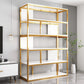 Vertical Metal Frame Etagere Bookshelf Manufactured Wood Shelf Bookcase for Living Room Clearhalo 'Bookcases' 'furn' 'furn_bookcases' 'Furniture' 'furniture_bookcases' 'Office Furniture' 4969579
