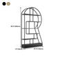 Urban Metal Etagere Bookshelf Vertical Open Bookcase for Home Office Clearhalo 'Bookcases' 'furn' 'furn_bookcases' 'Furniture' 'furniture_bookcases' 'Office Furniture' 4969628