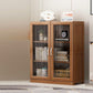 Manufactured Wood Standard Bookshelf Brown Vertical Bookcase with Door and Drawer 31.5"L x 11.8"W x 39.4"H Hutch Clearhalo 'Bookcases' 'furn' 'furn_bookcases' 'Furniture' 'furniture_bookcases' 'Office Furniture' 4969664