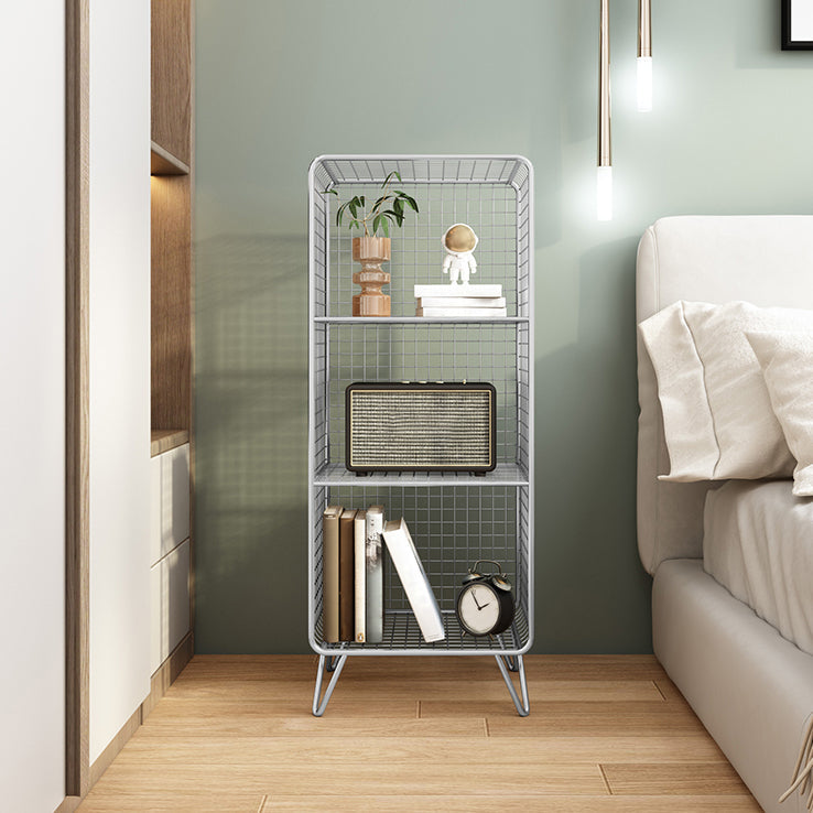 Modern Style Bookcase Standard Closed Back Metal Bookshelf for Home Clearhalo 'Bookcases' 'furn' 'furn_bookcases' 'Furniture' 'furniture_bookcases' 'Office Furniture' 4969693