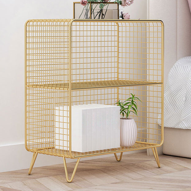 Modern Style Bookcase Standard Closed Back Metal Bookshelf for Home Clearhalo 'Bookcases' 'furn' 'furn_bookcases' 'Furniture' 'furniture_bookcases' 'Office Furniture' 4969705
