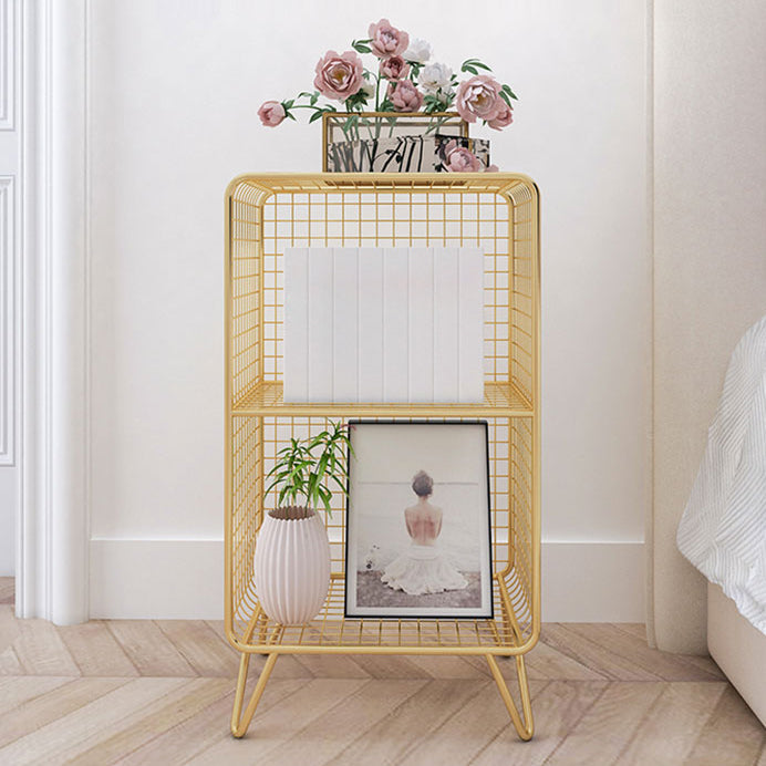 Modern Style Bookcase Standard Closed Back Metal Bookshelf for Home Clearhalo 'Bookcases' 'furn' 'furn_bookcases' 'Furniture' 'furniture_bookcases' 'Office Furniture' 4969711