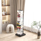 Modern Style Bookshelf Vertical Metal Closed Back Bookcase for Home Clearhalo 'Bookcases' 'furn' 'furn_bookcases' 'Furniture' 'furniture_bookcases' 'Office Furniture' 4969719