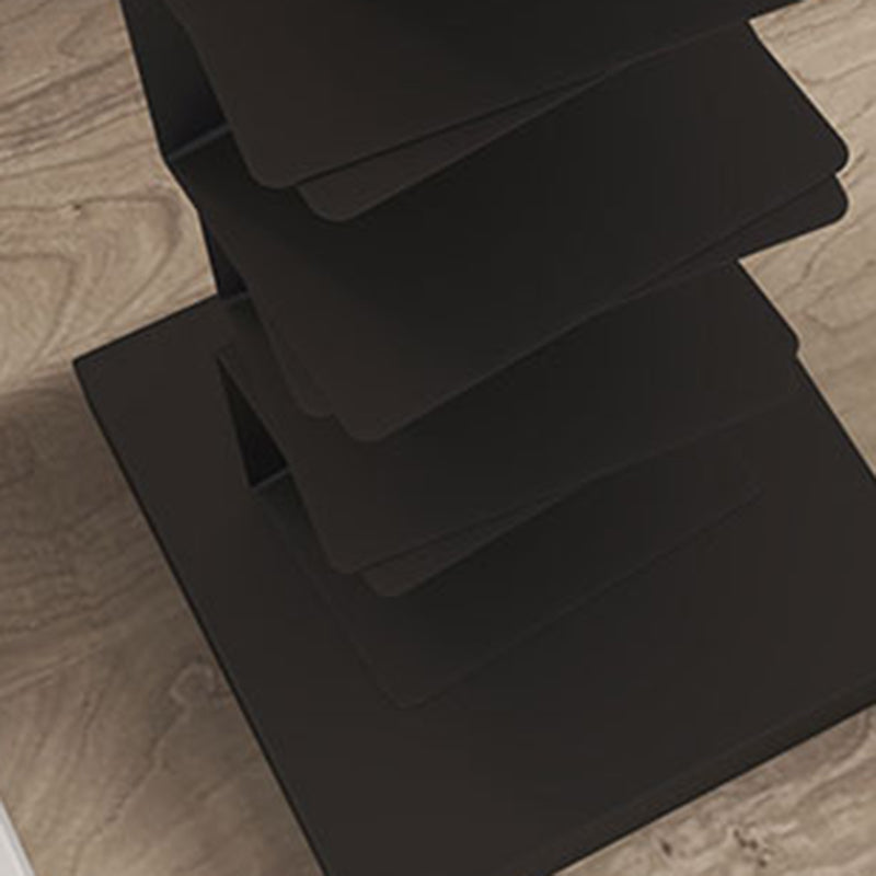 Modern Style Bookshelf Vertical Metal Closed Back Bookcase for Home Clearhalo 'Bookcases' 'furn' 'furn_bookcases' 'Furniture' 'furniture_bookcases' 'Office Furniture' 4969729