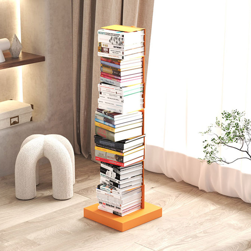 Modern Style Bookshelf Vertical Metal Closed Back Bookcase for Home Clearhalo 'Bookcases' 'furn' 'furn_bookcases' 'Furniture' 'furniture_bookcases' 'Office Furniture' 4969732