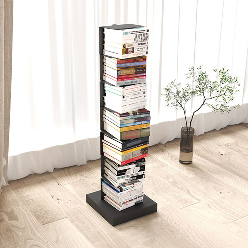 Modern Style Bookshelf Vertical Metal Closed Back Bookcase for Home Clearhalo 'Bookcases' 'furn' 'furn_bookcases' 'Furniture' 'furniture_bookcases' 'Office Furniture' 4969733