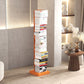 Modern Style Bookshelf Vertical Metal Closed Back Bookcase for Home Clearhalo 'Bookcases' 'furn' 'furn_bookcases' 'Furniture' 'furniture_bookcases' 'Office Furniture' 4969735