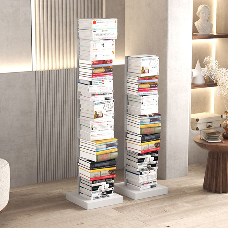 Modern Style Bookshelf Vertical Metal Closed Back Bookcase for Home Clearhalo 'Bookcases' 'furn' 'furn_bookcases' 'Furniture' 'furniture_bookcases' 'Office Furniture' 4969736
