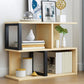 Wood Standard Bookcase Contemporary Style Open Back Bookshelf for Home Office Clearhalo 'Bookcases' 'Furniture' 'furniture_bookcases' 'Office Furniture' 4970457