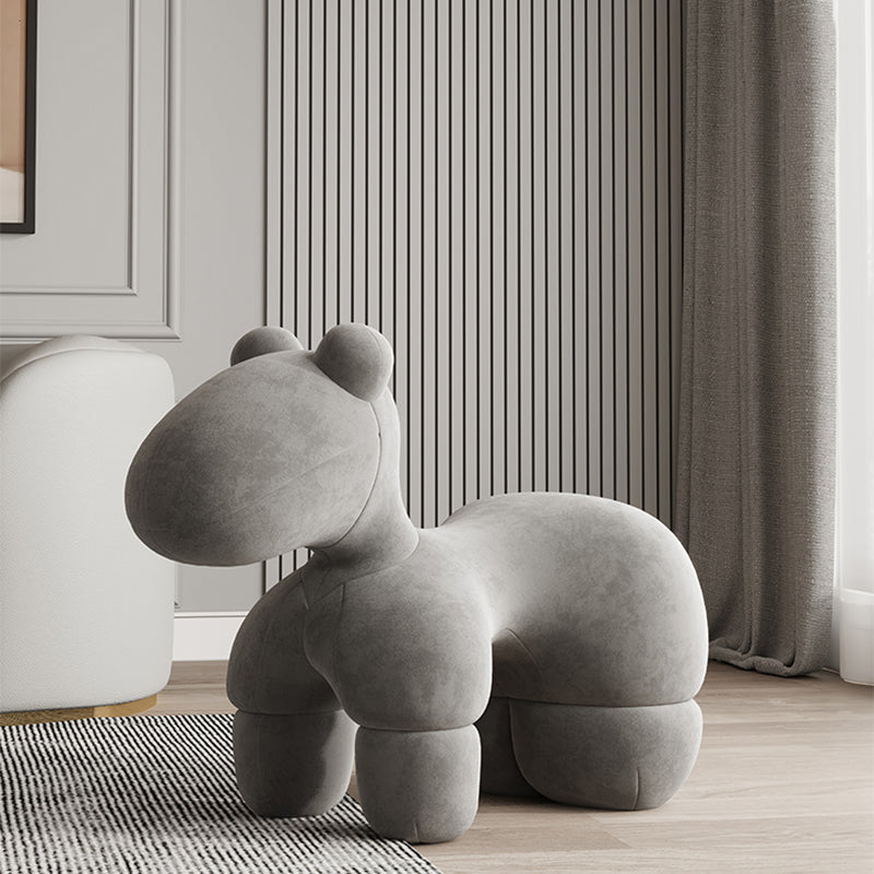 Parsons Chair Modern Armless Tight Back Chair for Living Room 29.5"L x 16"W x 25"H Gray Clearhalo 'Accent Chairs' 'accent_chairs' 'Chairs & Seating' 'furn' 'furn_accent_chairs' 'Furniture' 'furniture_accent_chairs' 'Living Room Furniture' 4970516