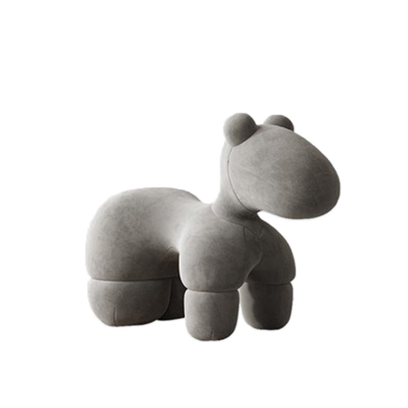 Parsons Chair Modern Armless Tight Back Chair for Living Room 26"L x 13"W x 19"H Gray Clearhalo 'Accent Chairs' 'accent_chairs' 'Chairs & Seating' 'furn' 'furn_accent_chairs' 'Furniture' 'furniture_accent_chairs' 'Living Room Furniture' 4970518