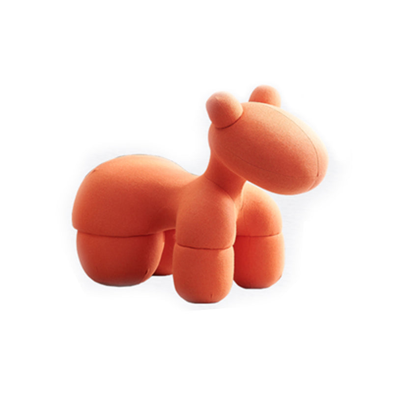 Parsons Chair Modern Armless Tight Back Chair for Living Room 29.5"L x 16"W x 25"H Orange Clearhalo 'Accent Chairs' 'accent_chairs' 'Chairs & Seating' 'furn' 'furn_accent_chairs' 'Furniture' 'furniture_accent_chairs' 'Living Room Furniture' 4970520