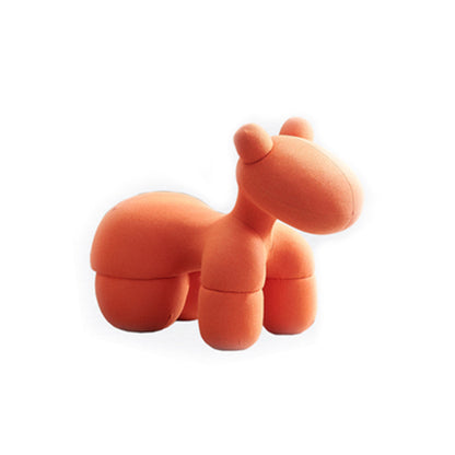 Parsons Chair Modern Armless Tight Back Chair for Living Room 26"L x 13"W x 19"H Orange Clearhalo 'Accent Chairs' 'accent_chairs' 'Chairs & Seating' 'furn' 'furn_accent_chairs' 'Furniture' 'furniture_accent_chairs' 'Living Room Furniture' 4970529